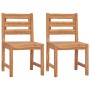 Juego de comedor para jardín 4 piezas madera maciza de teca de vidaXL, Conjuntos de jardín - Ref: Foro24-3157200, Precio: 640...