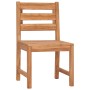 Juego de comedor para jardín 4 piezas madera maciza de teca de vidaXL, Conjuntos de jardín - Ref: Foro24-3157200, Precio: 640...
