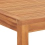 Juego de comedor para jardín 4 piezas madera maciza de teca de vidaXL, Conjuntos de jardín - Ref: Foro24-3157200, Precio: 640...