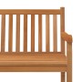 Juego de comedor para jardín 4 piezas madera maciza de teca de vidaXL, Conjuntos de jardín - Ref: Foro24-3157169, Precio: 810...