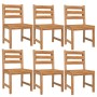 Juego de comedor de jardín 7 piezas madera maciza de teca de vidaXL, Conjuntos de jardín - Ref: Foro24-3157186, Precio: 738,5...