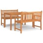 Juego de comedor para jardín 3 pzas madera maciza de teca de vidaXL, Conjuntos de jardín - Ref: Foro24-3157150, Precio: 586,4...