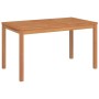 Juego de comedor para jardín 3 pzas madera maciza de teca de vidaXL, Conjuntos de jardín - Ref: Foro24-3157150, Precio: 586,4...
