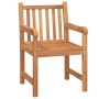 Juego de comedor de jardín 4 piezas madera maciza de teca de vidaXL, Conjuntos de jardín - Ref: Foro24-3157163, Precio: 706,7...