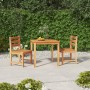 Juego de comedor para jardín 3 pzas madera maciza de teca de vidaXL, Conjuntos de jardín - Ref: Foro24-3157177, Precio: 362,2...