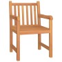 Juego de comedor para jardín 5 piezas madera maciza de teca de vidaXL, Conjuntos de jardín - Ref: Foro24-3157147, Precio: 834...