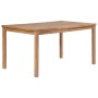 Juego de comedor para jardín 3 pzas madera maciza de teca de vidaXL, Conjuntos de jardín - Ref: Foro24-3157153, Precio: 594,8...