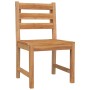 Juego de comedor para jardín 5 piezas madera maciza de teca de vidaXL, Conjuntos de jardín - Ref: Foro24-3157183, Precio: 547...