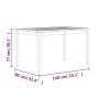 Juego de comedor para jardín 5 piezas madera maciza de teca de vidaXL, Conjuntos de jardín - Ref: Foro24-3157183, Precio: 547...