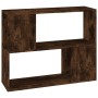 Estantería/divisor de espacios color roble ahumado 80x24x63 cm de vidaXL, Muebles TV - Ref: Foro24-826644, Precio: 32,84 €, D...