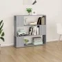 Sonoma gray shelving/space divider 100x24x94 cm by vidaXL, Bookcases and shelves - Ref: Foro24-826648, Price: 53,30 €, Discou...