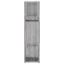 Sonoma gray shelving/space divider 100x24x94 cm by vidaXL, Bookcases and shelves - Ref: Foro24-826648, Price: 53,30 €, Discou...