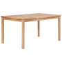 Juego de comedor para jardín 4 piezas madera maciza de teca de vidaXL, Conjuntos de jardín - Ref: Foro24-3157197, Precio: 598...