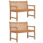 Juego de comedor para jardín 5 piezas madera maciza de teca de vidaXL, Conjuntos de jardín - Ref: Foro24-3157167, Precio: 931...