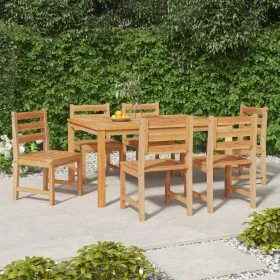 Gartenstühle 6 Einheiten aus massivem Teakholz von vidaXL, Gartenstühle - Ref: Foro24-3157175, Preis: 491,11 €, Rabatt: %