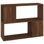 Estantería/divisor de espacios color roble marrón 80x24x63 cm de vidaXL, Muebles TV - Ref: Foro24-826646, Precio: 33,87 €, De...