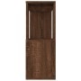 Estantería/divisor de espacios color roble marrón 80x24x63 cm de vidaXL, Muebles TV - Ref: Foro24-826646, Precio: 33,87 €, De...