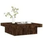 Smoked oak plywood coffee table 90x90x28 cm by vidaXL, Coffee table - Ref: Foro24-826635, Price: 74,77 €, Discount: %