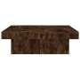 Smoked oak plywood coffee table 90x90x28 cm by vidaXL, Coffee table - Ref: Foro24-826635, Price: 74,77 €, Discount: %