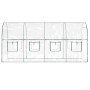 Invernadero PVC acero pintado polvo transparente 160x400x190cm de vidaXL, Invernaderos - Ref: Foro24-317247, Precio: 109,03 €...