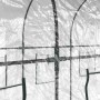 Invernadero PVC acero pintado polvo transparente 160x400x190cm de vidaXL, Invernaderos - Ref: Foro24-317247, Precio: 109,03 €...