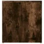 Smoked oak plywood side table 59x36x38 cm by vidaXL, Side tables - Ref: Foro24-826632, Price: 30,09 €, Discount: %