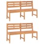 Juego de comedor para jardín 5 piezas madera maciza de teca de vidaXL, Conjuntos de jardín - Ref: Foro24-3157201, Precio: 880...