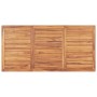 Juego de comedor para jardín 5 piezas madera maciza de teca de vidaXL, Conjuntos de jardín - Ref: Foro24-3157201, Precio: 880...