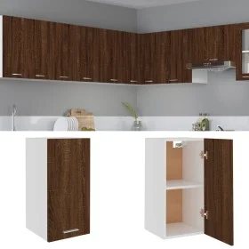 Armario colgante madera ingeniería marrón roble 29,5x31x60cm de vidaXL, Armarios de cocina - Ref: Foro24-826622, Precio: 34,3...