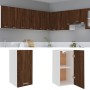 Armario colgante madera ingeniería marrón roble 29,5x31x60cm de vidaXL, Armarios de cocina - Ref: Foro24-826622, Precio: 34,7...