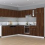 Armario colgante madera ingeniería marrón roble 29,5x31x60cm de vidaXL, Armarios de cocina - Ref: Foro24-826622, Precio: 34,7...