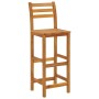 Mesa y taburetes altos de jardín 5 pzas madera maciza acacia de vidaXL, Conjuntos de jardín - Ref: Foro24-3154383, Precio: 36...