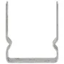 Fence anchors 6 pcs silver galvanized steel 12x6x15 cm by vidaXL, Spikes for anchoring in the ground - Ref: Foro24-145339, Pr...