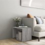 Mesa auxiliar madera contrachapada gris Sonoma 59x36x38 cm de vidaXL, Mesas auxiliares - Ref: Foro24-826633, Precio: 34,90 €,...