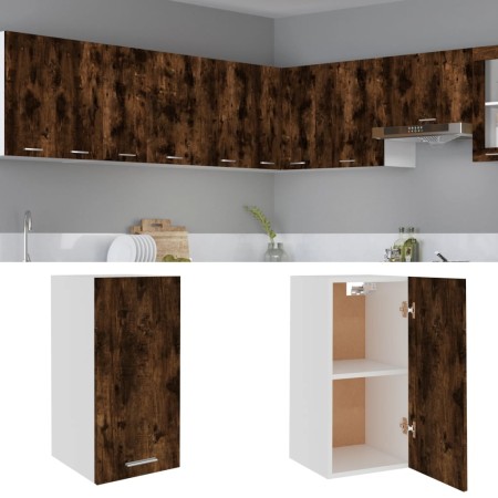 Mueble colgante madera ingeniería roble ahumado 29,5x31x60cm de vidaXL, Armarios de cocina - Ref: Foro24-826620, Precio: 33,8...