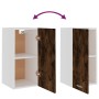 Mueble colgante madera ingeniería roble ahumado 29,5x31x60cm de vidaXL, Armarios de cocina - Ref: Foro24-826620, Precio: 33,8...