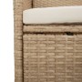 Set comedor de jardín 7 pzas con cojines ratán sintético beige de vidaXL, Conjuntos de jardín - Ref: Foro24-3157563, Precio: ...