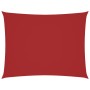 Toldo de vela rectangular tela Oxford rojo 4x6 m en Sombrillas | Comprar online en Foru.es