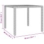 Set comedor de jardín 3 piezas con cojines ratán sintético gris de vidaXL, Conjuntos de jardín - Ref: Foro24-3157591, Precio:...