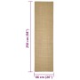 Alfombra de sisal para rascador 66x250 cm de vidaXL, Accesorios de muebles para gatos - Ref: Foro24-3203412, Precio: 90,39 €,...