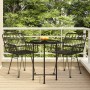 Juego de comedor de jardín 3 piezas ratán sintético negro de vidaXL, Conjuntos de jardín - Ref: Foro24-3157834, Precio: 173,1...