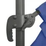Sombrilla voladiza con LEDs azul azure 400x300 cm de vidaXL, Sombrillas - Ref: Foro24-319932, Precio: 276,49 €, Descuento: %