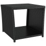 Juego salón jardín 3 pzas ratán sintético y acero negro de vidaXL, Conjuntos de jardín - Ref: Foro24-3157659, Precio: 384,82 ...