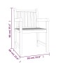 Juego de comedor para jardín 4 piezas madera maciza de teca de vidaXL, Conjuntos de jardín - Ref: Foro24-3157172, Precio: 986...