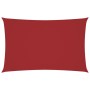 Toldo de vela rectangular tela Oxford rojo 4x7 m en Sombrillas | Comprar online en Foru.es