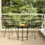Juego de comedor de jardín 3 piezas ratán sintético negro de vidaXL, Conjuntos de jardín - Ref: Foro24-3157830, Precio: 171,1...