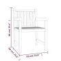 Juego de comedor para jardín 5 piezas madera maciza de teca by vidaXL, Garden sets - Ref: Foro24-3157173, Price: 1,00 €, Disc...