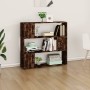 Estantería/divisor de espacios roble ahumado 100x24x94 cm de vidaXL, Librerías y estanterías - Ref: Foro24-826647, Precio: 57...