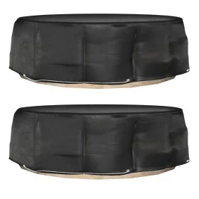 Fundas para muebles de jardín 2 uds 10 ojales redonda Ø236x67cm de vidaXL, Fundas para muebles de jardín - Ref: Foro24-315538...