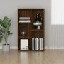 Brown oak plywood shelf/sideboard 50x25x80 cm by vidaXL, Bookcases and shelves - Ref: Foro24-826613, Price: 44,42 €, Discount: %